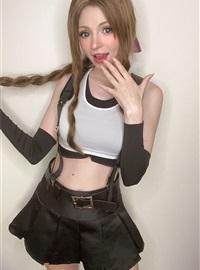 cos Peach milky - Aerith Tifa Swap(46)